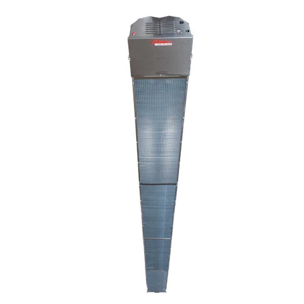 Calcana Standard Output 20' Stainless Steel Gas Patio Heater with Temperature Control
