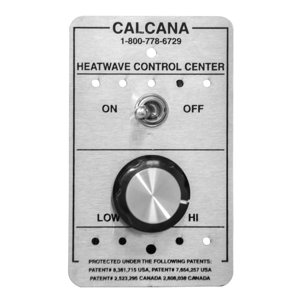 Calcana Modulating Control Panel - angle view