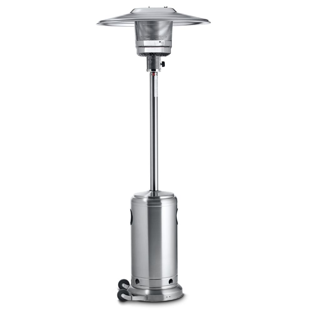 Crown Verity CV-2620-SS Portable Stainless Steel Propane Heater - installation view