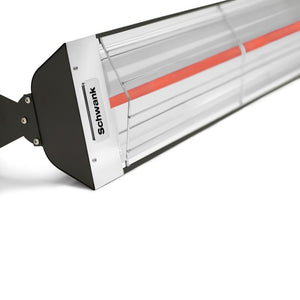 ElectricSchwank 19" 750 Watt Single Element Infrared Electric Heater in Black