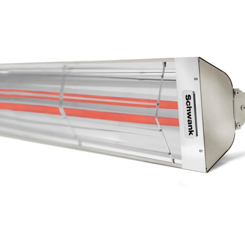 ElectricSchwank Dual Element Infrared Electric Heater Close Up - room setting