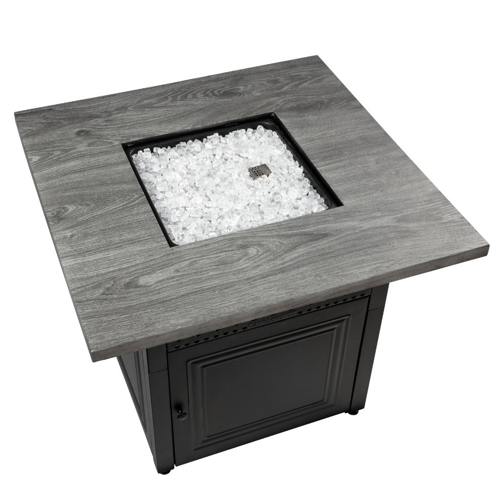 Endless Summer DualHeat Dakota 38" LP Fire Pit Table With Fire Glass