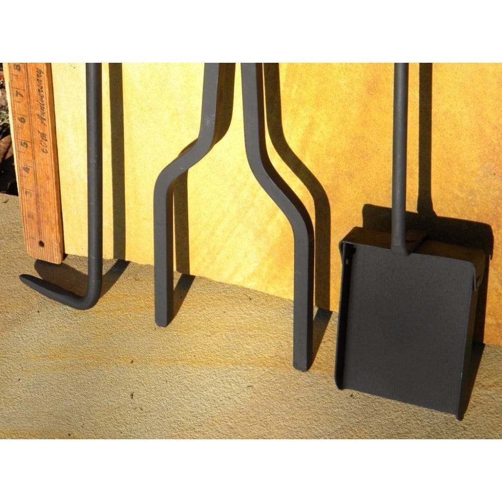 Accessories - Fire Pit Art Amish Fire Tools - Handcrafted Fire Tools (AFT) - side view
