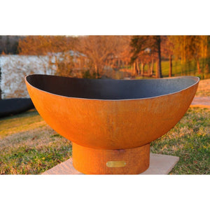 Empty Fire Pit Art Scallop Fire Pit Outdoors