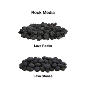 Firegear Rock Media for Gas Fire Pits