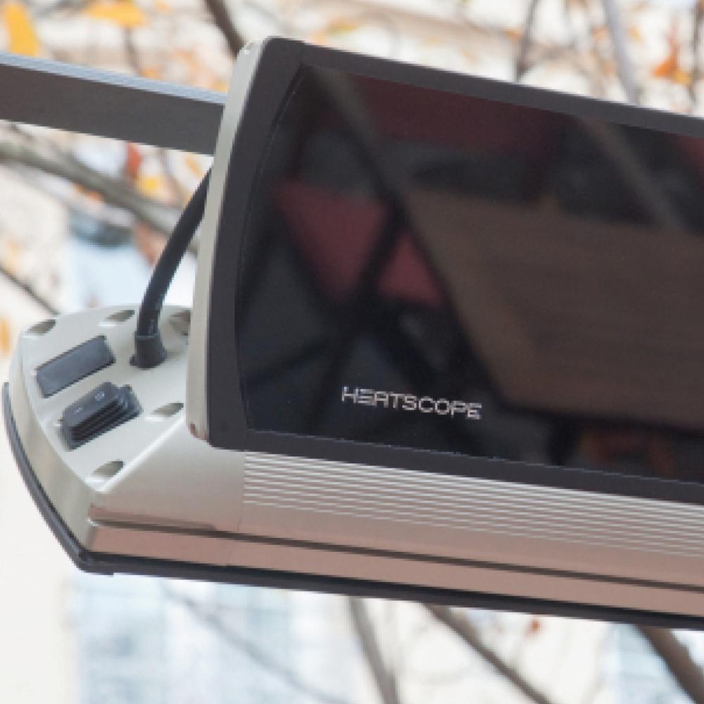 Heatscope Vision 65" Black Switch Close Up