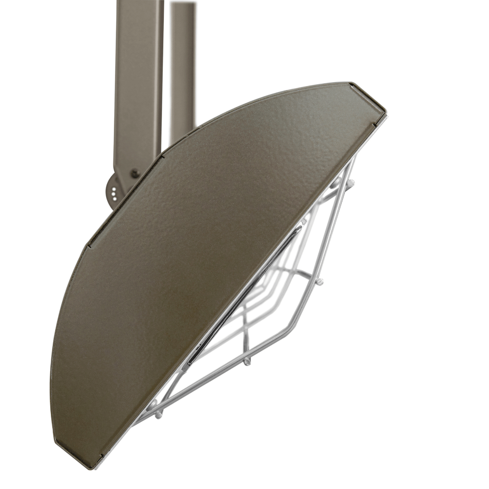 Infratech Bronze Drop Pole Mounting Kit Side View