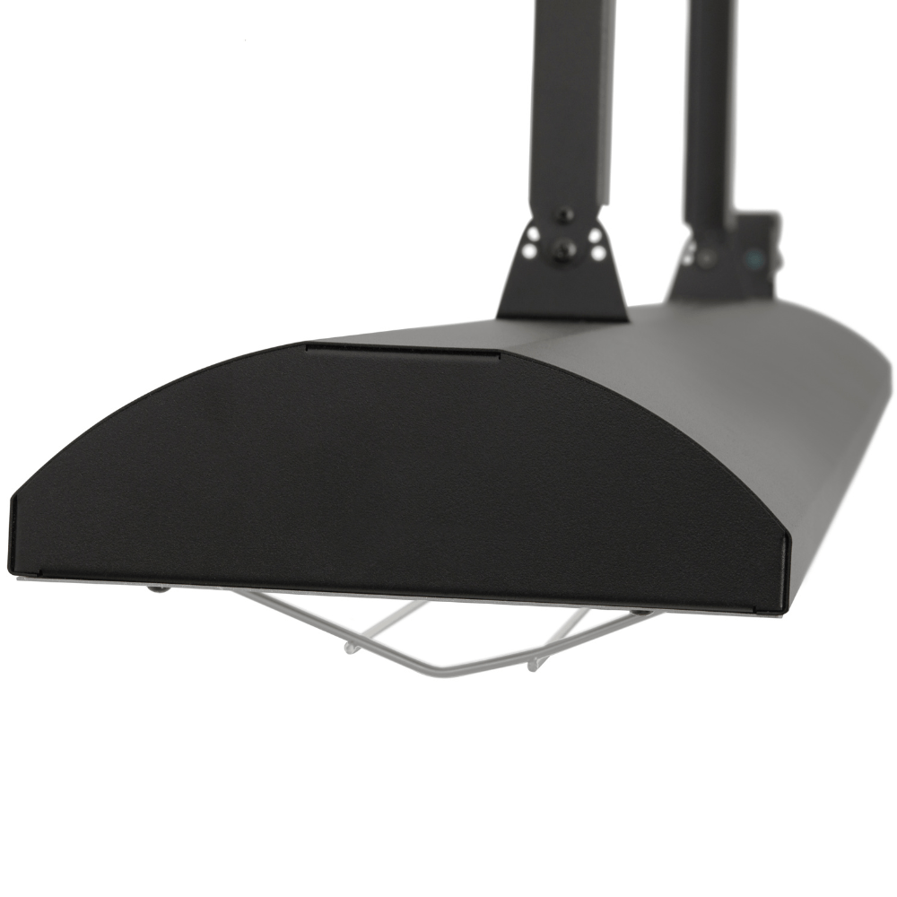 Infratech Black Drop Pole Mounting Kit Faced Down