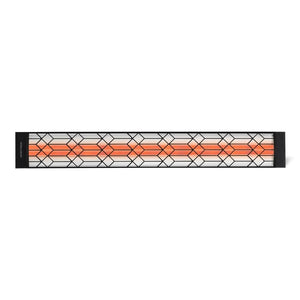 Infratech Motif Contemporary Decorative Fascia Kit in Black