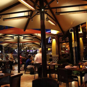 Infratech SL Series 42" Single Element Infrared Electric Heater Ceiling Mounted