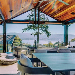 Infratech SL Series 42" Single Element Infrared Electric Heater in Deck