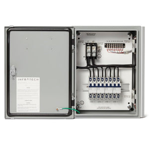 Infratech Solid State Controls - Relay Panel Interior
