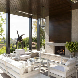 Infratech W Series Electric Heaters in Outdoor Patio