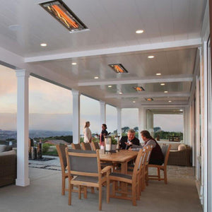 Infratech WD Series Electric Heaters Flush Mounted in Montecito Residence