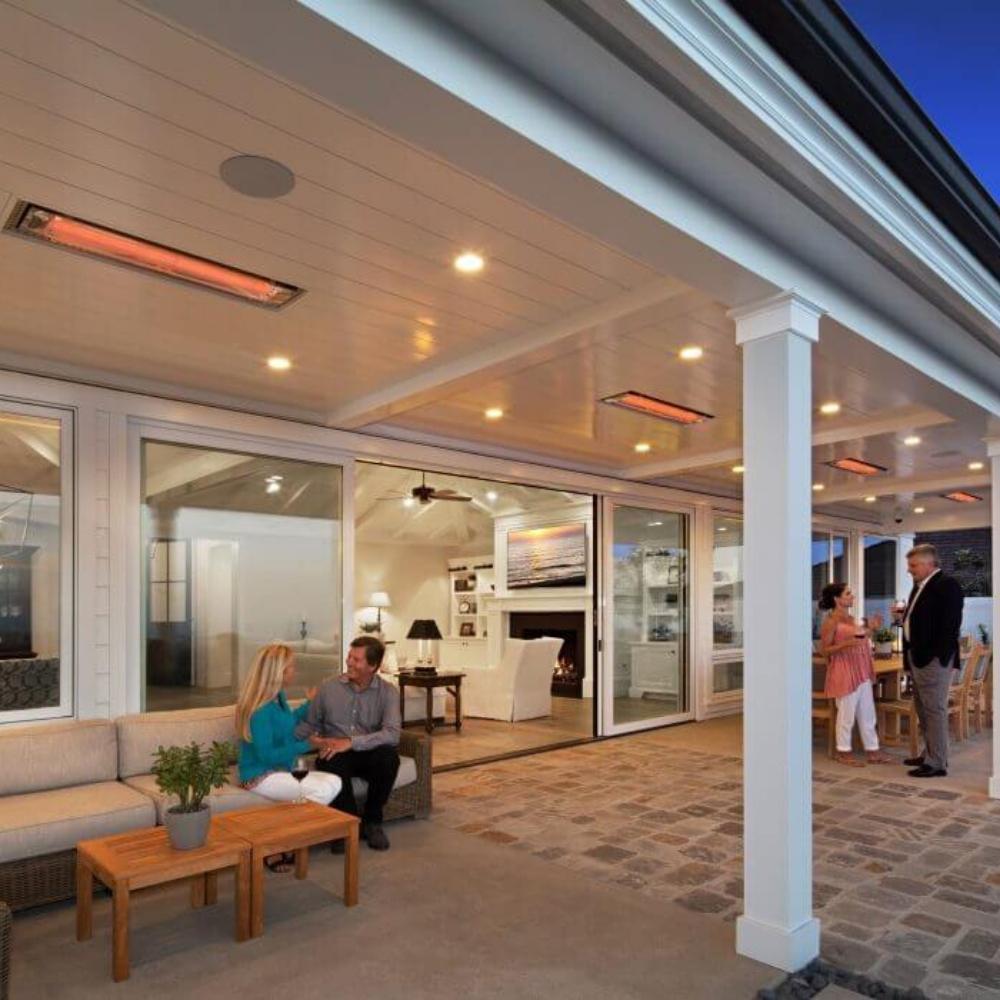 Infratech WD Series Electric Heaters Flush Mounted for Outdoor Area