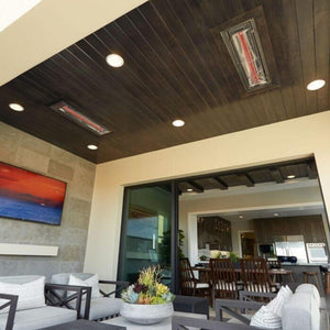 Infratech WD Series Electric Heaters Flush Mounted in Patio