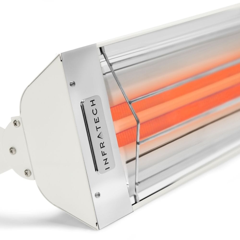 Infratech WD Series in White - angle view