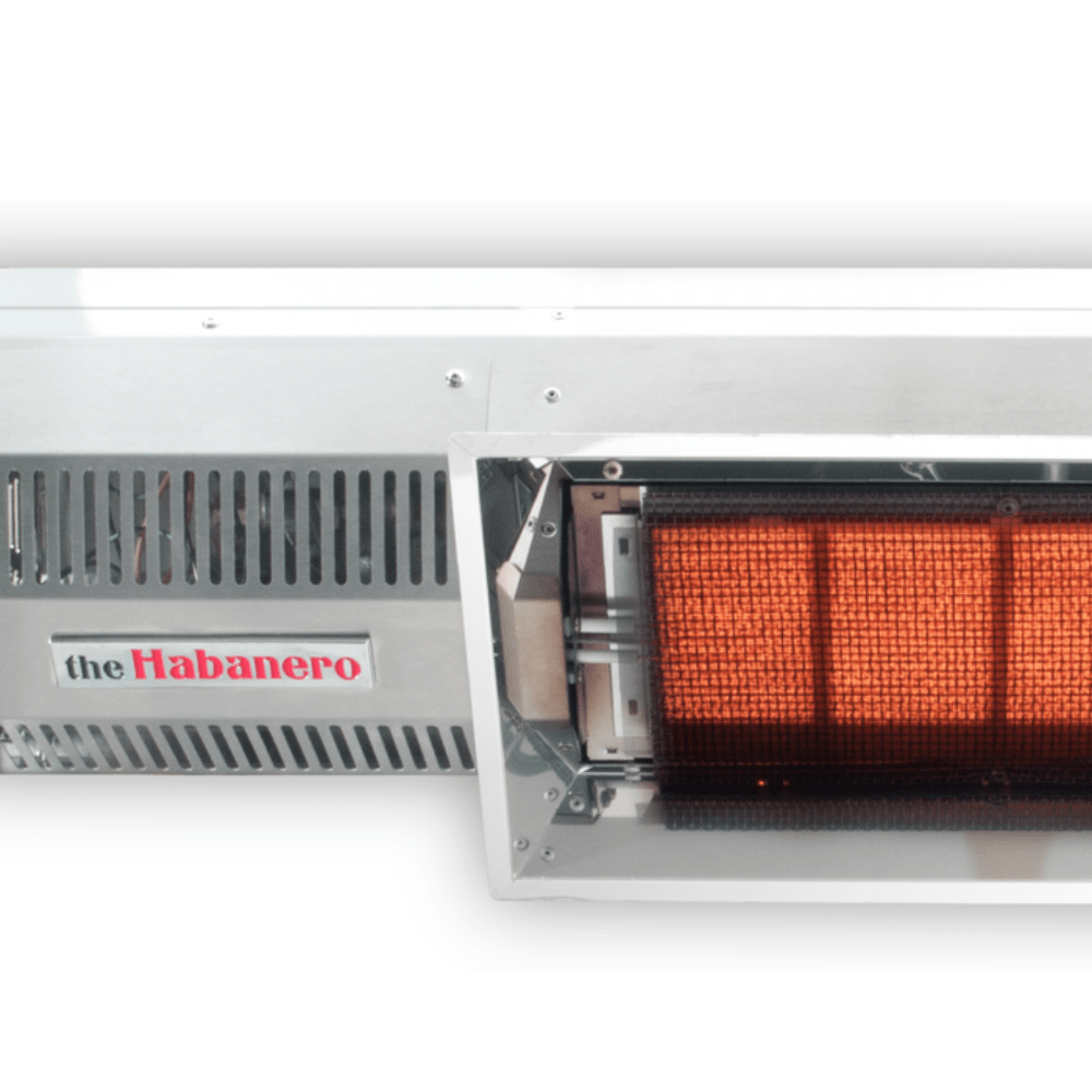 IR Energy Stainless Steel Habanero Gas Patio Heater Triple Surface Burner - feature detail