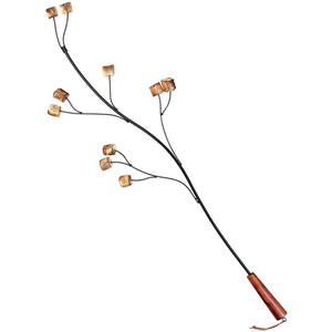 Marshmallow Roasting Art With Burnt Marshmallows