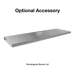 rectangular burner lid