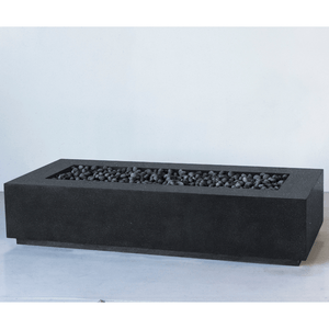 Modern Blaze Lumera Pacific Midnight Linear Fire Pit not lighted up