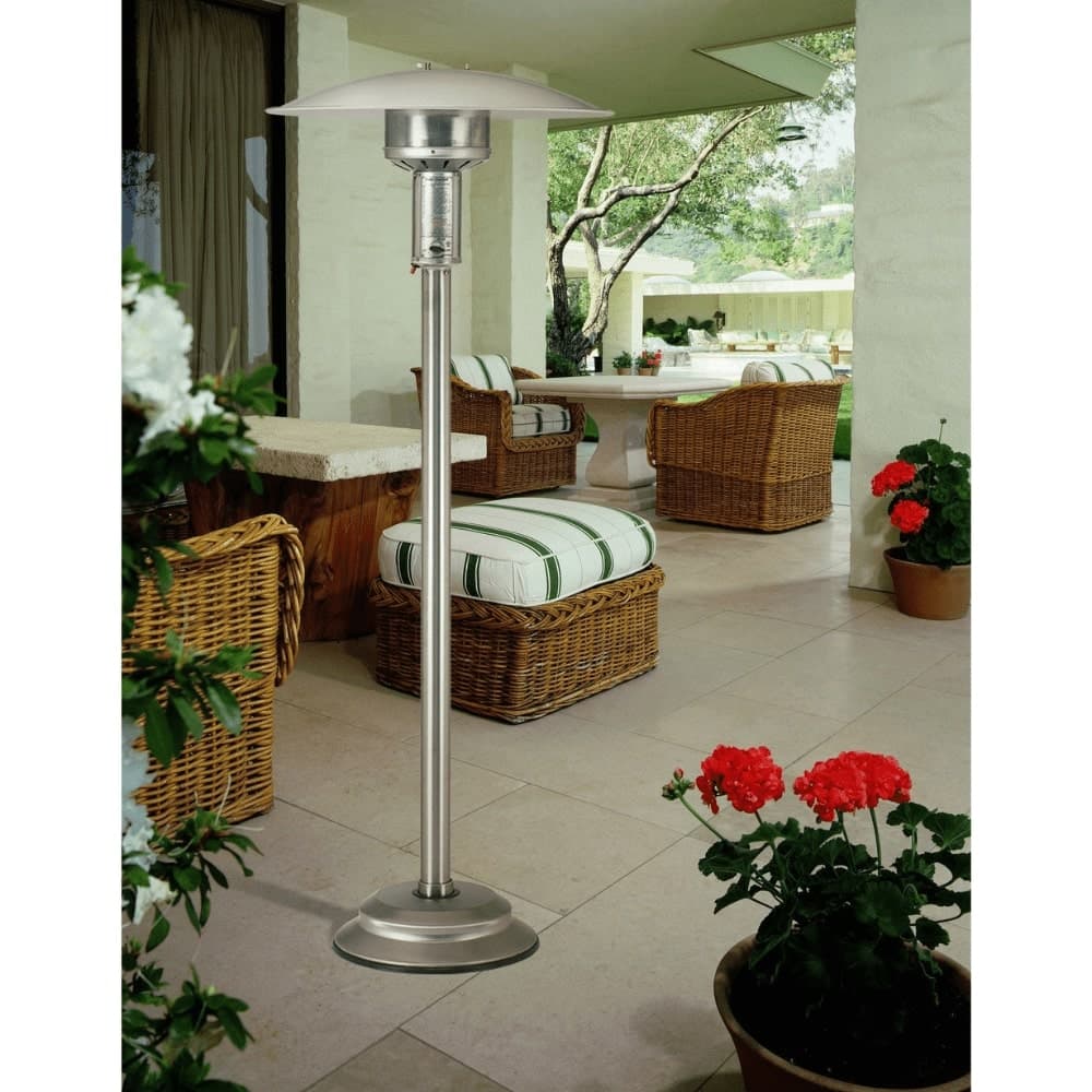 Patio Comfort NPC05 Portable Stainless Steel NG Heater with Gas Hook Up Kit