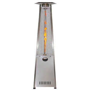 RADtec 93-Inch Stainless Steel Pyramid Propane Patio Heater - 93-PYR-FLM-SS