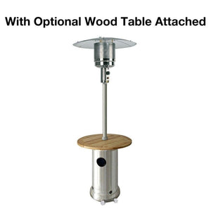 RADtec Allure Series Real Flame with Optional Wood Table
