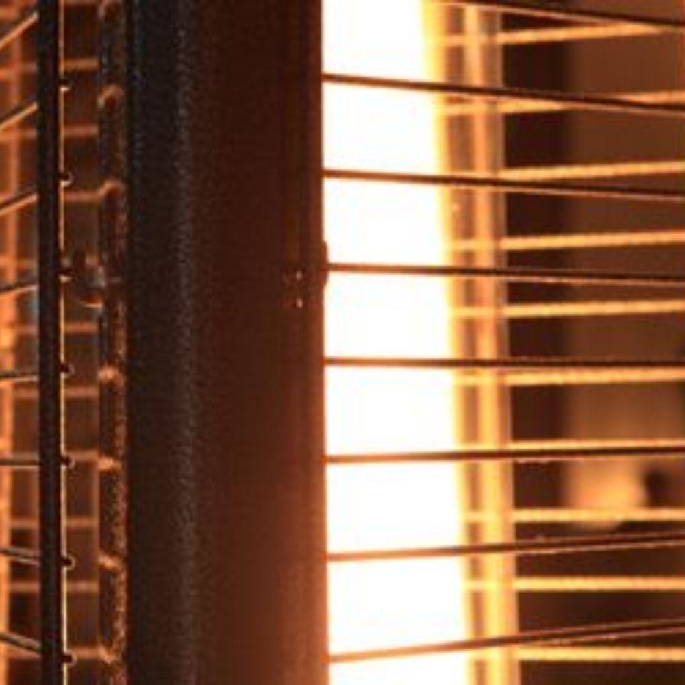 Swirling Flame encased in Glass Tube - lifestyle view