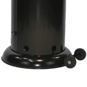 RADtec Ellipse Flame Propane Patio Heater wheels