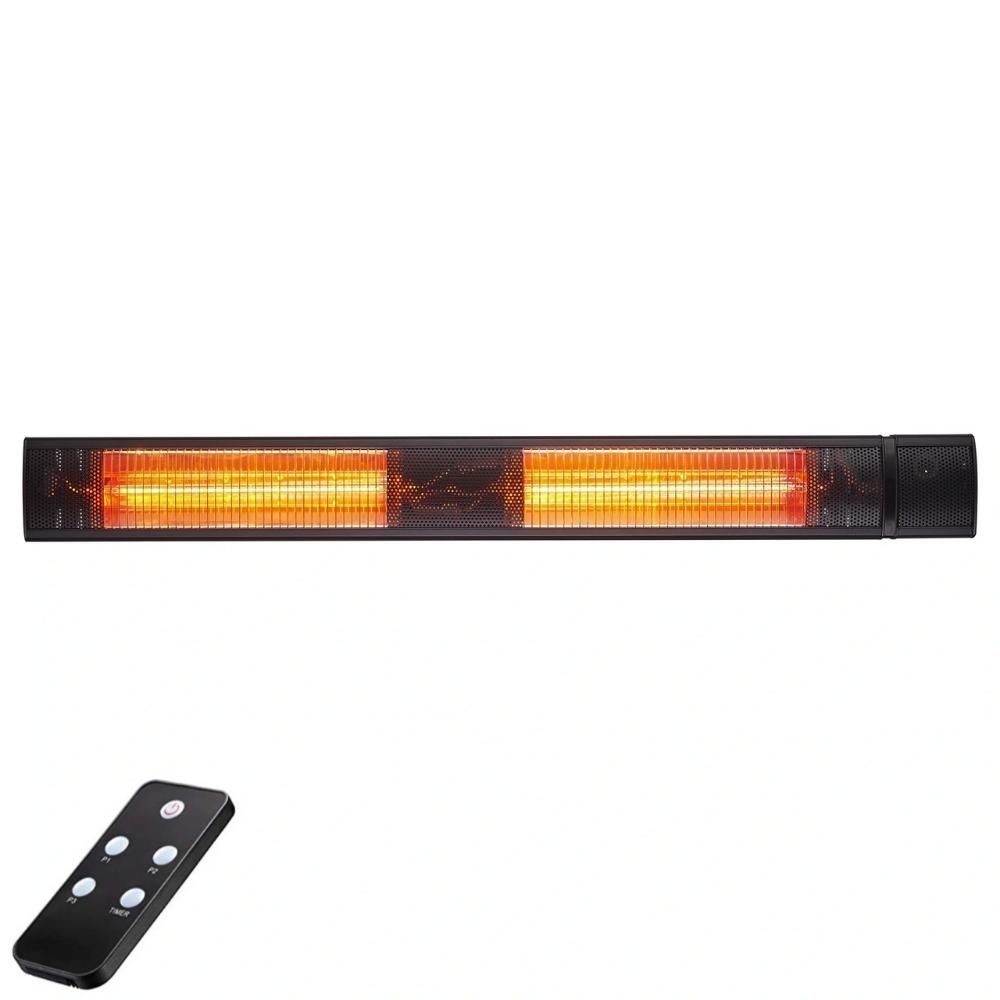 RADtec Genesis Series 38" 3000W 220V Infrared Electric Heater With Remote