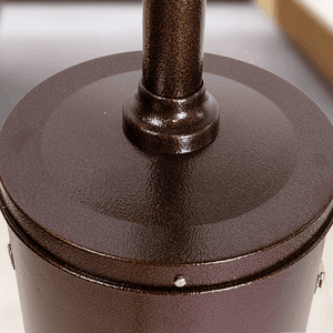 RADtec Real Flame Natural Gas Patio Heater compartment