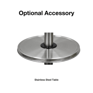 Optional Stainless Steel Table