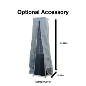storage cover for tower flame patio heater