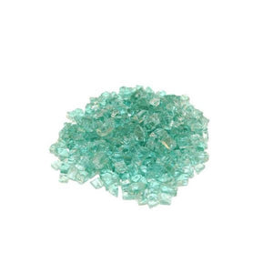 Real Fyre Emerald Fire Glass for Contemporary Gas Burners Insert