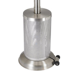 Sunglo Portable Stainless Steel Propane Heater Base with Optional Wheel Kit