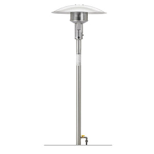 Sunglo Permanent Post Stainless Steel Natural Gas Heater