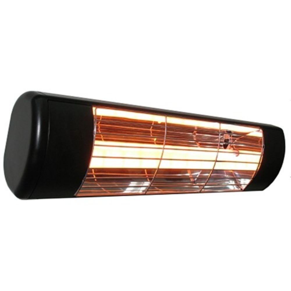 SUNHEAT 19" 1500W 120V Infrared Electric Heater in Black