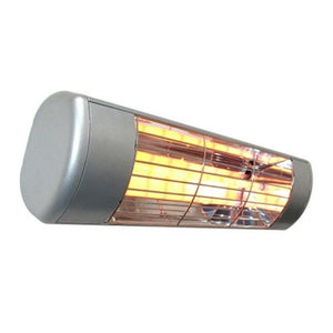 SUNHEAT 19" 1500W 120V Infrared Electric Heater in Silver