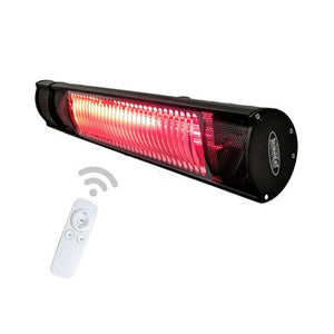 Sunheat 21" 1500W 110V Black Wall Mounted Electric Heater with Remote