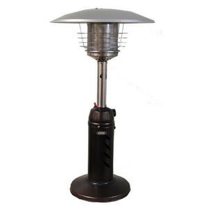 SUNHEAT Decorative Golden Hammered  Round Tabletop Propane Heater