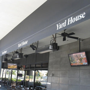 Sunpak Classic S25 Black Infrared Gas Heater at the Yard House