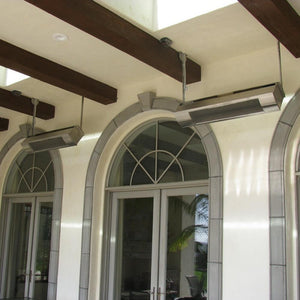 Sunpak S34 S TSH Stainless Steel Infrared Gas Heater Ceiling Mounted