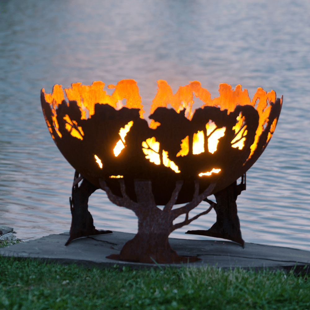 The Fire Pit Gallery Forest Fire Steel Fire Pit - 7010001