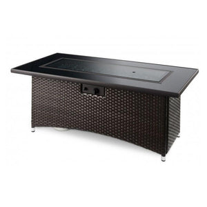 The Outdoor GreatRoom Company Balsam Montego 59" Fire Pit Table with Burner Cover