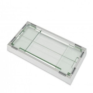 Folding Glass Guard for Gas Burners 12x24"