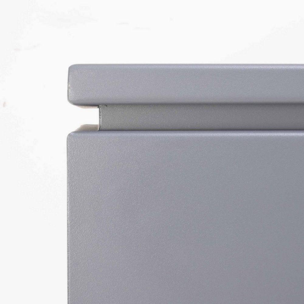 Top Fires Powder Coated Steel Propane Tank Enclosure - detail view