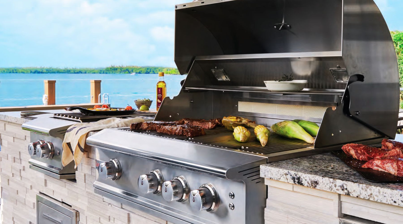 Outdoor Kitchen Blaze Built In Grill Stainless Steel Blaze Bbq