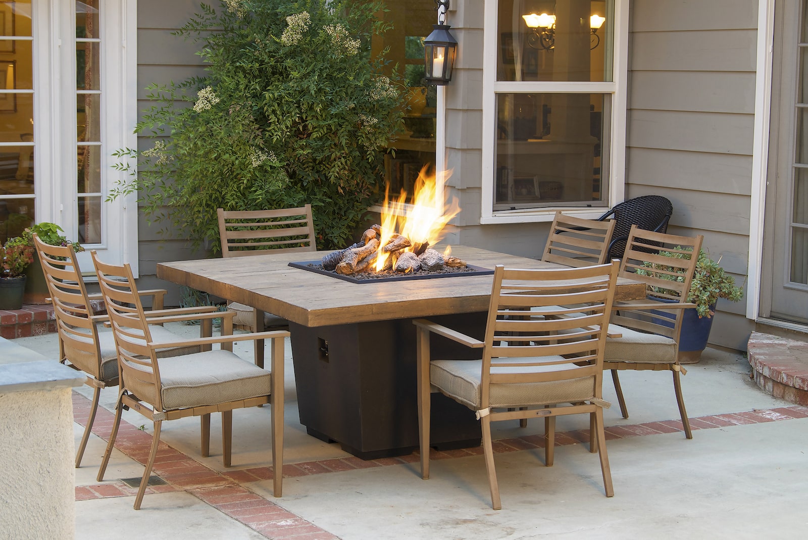 Propane fire pits