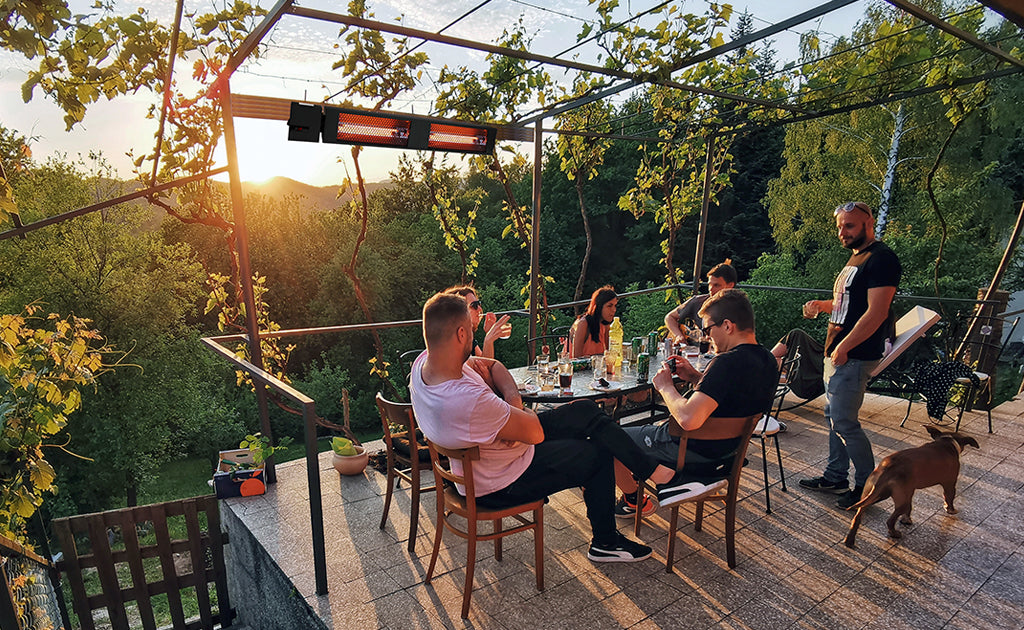 King Electric Radiant Patio Heaters